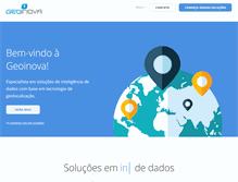 Tablet Screenshot of geoinova.com.br